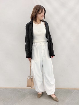 「Lilas（リラ）のアイテム」を使った、keiさん（レディース・158cm）の春コーディネート
