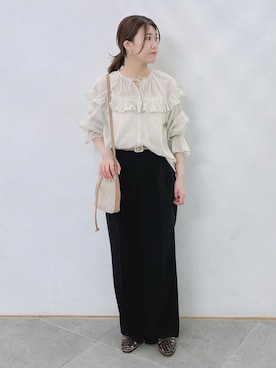 「Lilas（リラ）のアイテム」を使った、keiさん（レディース・158cm）の春コーディネート