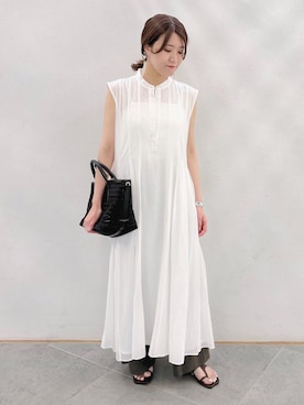 「Lilas（リラ）のアイテム」を使った、keiさん（レディース・158cm）の夏コーディネート