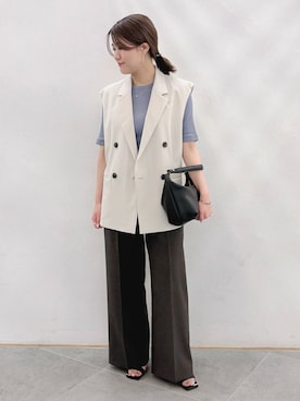 「Lilas（リラ）のアイテム」を使った、keiさん（レディース・158cm）の春コーディネート