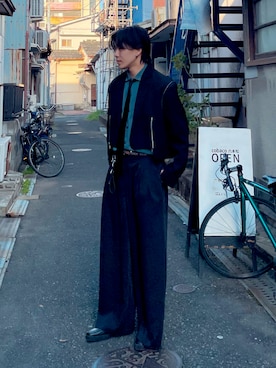 うゆさん（メンズ・170cm）の春コーディネート