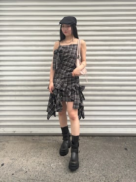 小林涼風さん（レディース・157cm）の秋コーディネート
