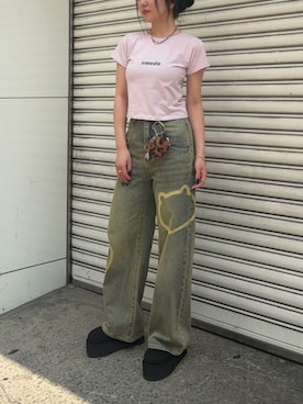 小林涼風さん(レディース・157cm)の夏コーディネート