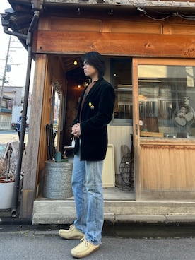 ryooo0831kb24さん（メンズ・184cm）の冬コーディネート