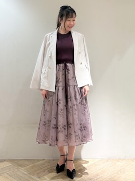 sayaさん（レディース・163cm）の夏コーディネート