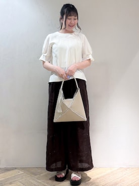 sayaさん（レディース・163cm）の夏コーディネート