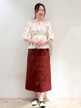 sayaさん（レディース・163cm）の夏コーディネート