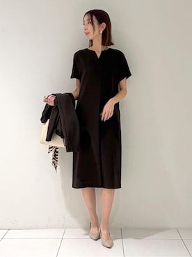 「Modify（モディファイ）のアイテム」を使った、shioriさん（レディース・169cm）の春コーディネート