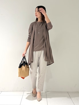 「SHOO・LA・RUE（シューラルー）のアイテム」を使った、shioriさん（レディース・169cm）の春コーディネート