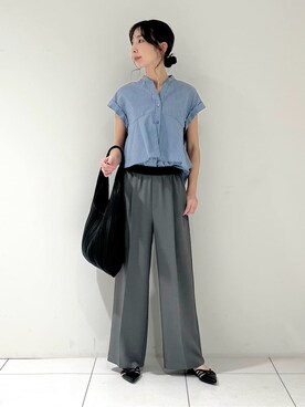 「GALLEST（ギャレスト）のアイテム」を使った、shioriさん（レディース・169cm）の春コーディネート
