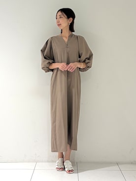 「GALLEST（ギャレスト）のアイテム」を使った、shioriさん（レディース・169cm）の夏コーディネート