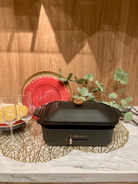 「アイテム（食器）」を使った、n.さん（レディース・167cm）の秋コーディネート