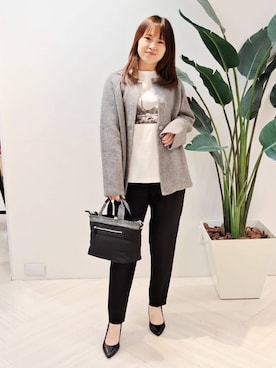 YuKaRiさん（レディース・158cm）の冬コーディネート