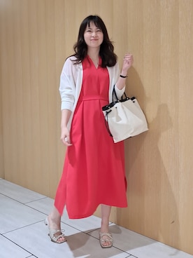 「UNTITLED（アンタイトル）のアイテム（バッグ）」を使った、YuKaRiさん（レディース・158cm）の春コーディネート