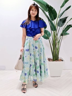 YuKaRiさん(レディース・158cm)の夏コーディネート