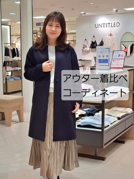 YuKaRiさん（レディース・158cm）の冬コーディネート