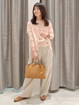 「SOUP（スープ）のアイテム」を使った、YuKaRiさん（レディース・158cm）の春コーディネート