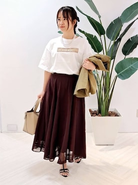 YuKaRiさん（レディース・158cm）の夏コーディネート