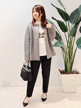 YuKaRiさん（レディース・158cm）の冬コーディネート