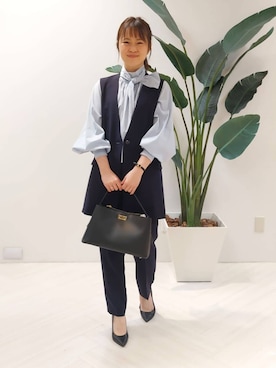 YuKaRiさん（レディース・158cm）の春コーディネート