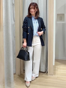 「COUP DE CHANCE（クードシャンス）のアイテム」を使った、Fumikaさん（レディース・158cm）の冬コーディネート