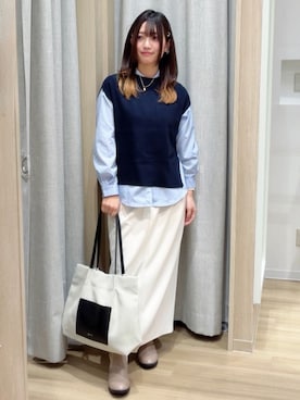 Fumikaさん（レディース・158cm）の冬コーディネート