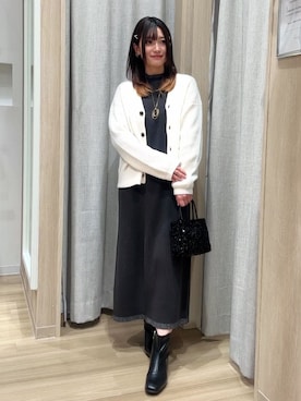 Fumikaさん(レディース・158cm)の冬コーディネート