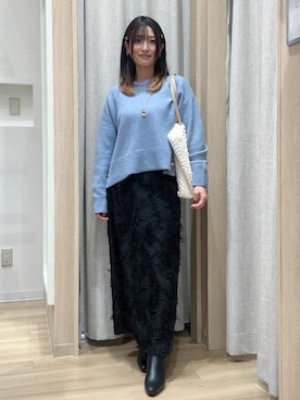 Fumikaさん(レディース・158cm)の冬コーディネート
