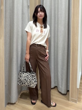 「grove（グローブ）のアイテム」を使った、Fumikaさん（レディース・158cm）の夏コーディネート
