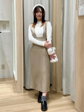 Fumikaさん（レディース・158cm）の冬コーディネート