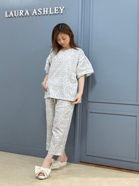 「アイテム（寝具）」を使った、miさん（レディース・154cm）の夏コーディネート