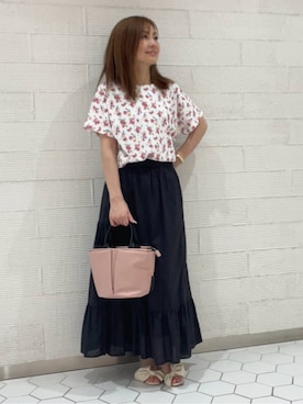 miさん(レディース・154cm)の夏コーディネート