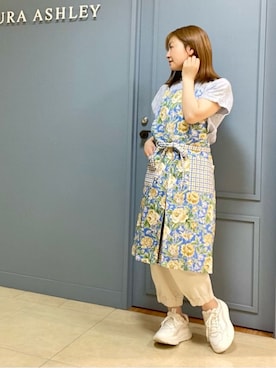 「アイテム（収納グッズ）」を使った、miさん（レディース・154cm）の春コーディネート