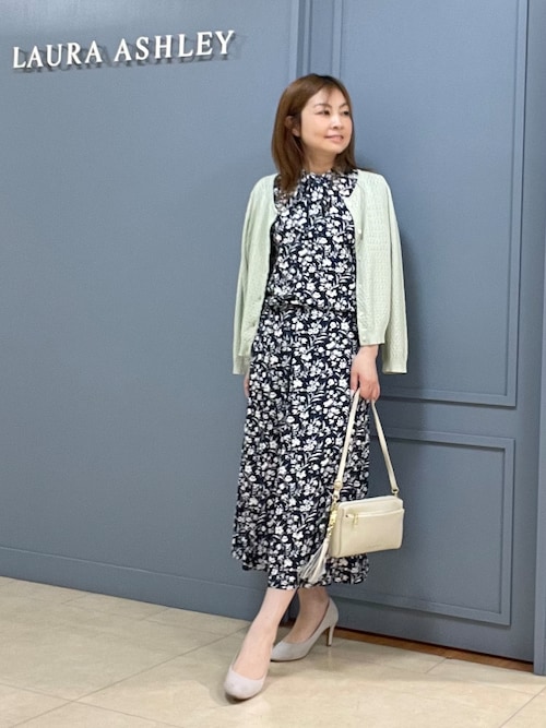 LAURA ASHLEY（ローラアシュレイ） スカート 「洗える／ウエストゴム