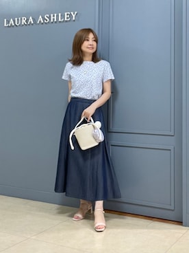 「アイテム（食器/キッチン）」を使った、miさん（レディース・154cm）の夏コーディネート