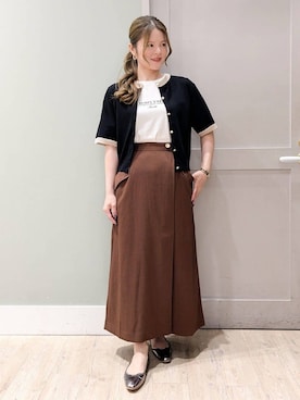 kuwawaさん（レディース・159cm）の秋コーディネート