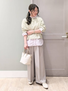 「grove（グローブ）のアイテム（バッグ）」を使った、kuwawaさん（レディース・159cm）の春コーディネート