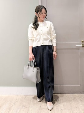 「grove（グローブ）のアイテム（パンツ）」を使った、kuwawaさん（レディース・159cm）の春コーディネート