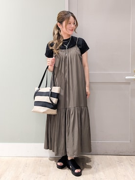 「grove（グローブ）のアイテム」を使った、kuwawaさん（レディース・159cm）の夏コーディネート