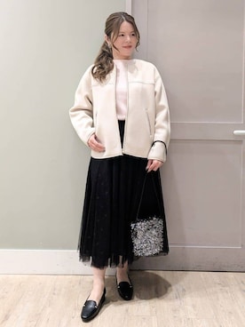 「grove（グローブ）のアイテム」を使った、kuwawaさん（レディース・159cm）の春コーディネート