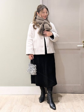 kuwawaさん(レディース・159cm)の冬コーディネート