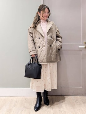 kuwawaさん（レディース・159cm）の冬コーディネート
