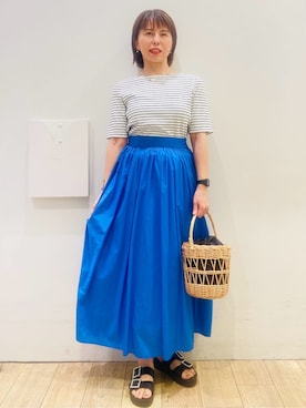 YUKOさん（レディース・155cm）の夏コーディネート