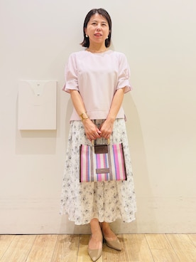 YUKOさん(レディース・155cm)の春コーディネート