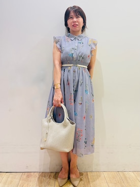 「index（インデックス）のアイテム」を使った、YUKOさん（レディース・155cm）の夏コーディネート