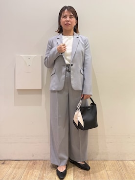 「index（インデックス）のアイテム（バッグ）」を使った、YUKOさん（レディース・155cm）の春コーディネート