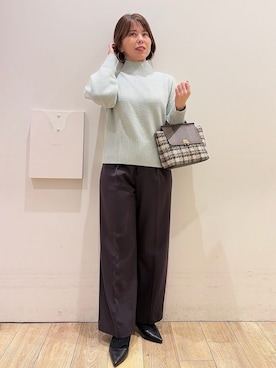 YUKOさん（レディース・155cm）の冬コーディネート