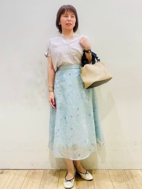 YUKOさん(レディース・155cm)の夏コーディネート
