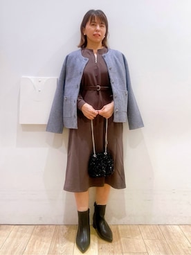 YUKOさん（レディース・155cm）の秋コーディネート