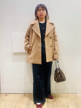YUKOさん（レディース・155cm）の冬コーディネート